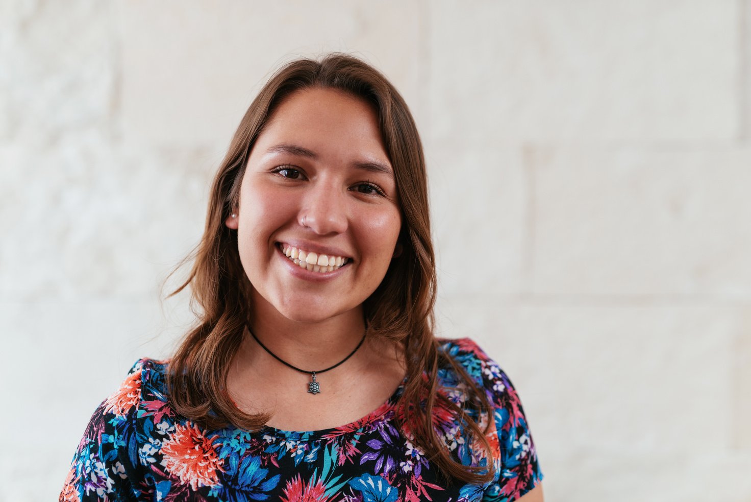 Portrait of beautiful Gen Z Latina young woman